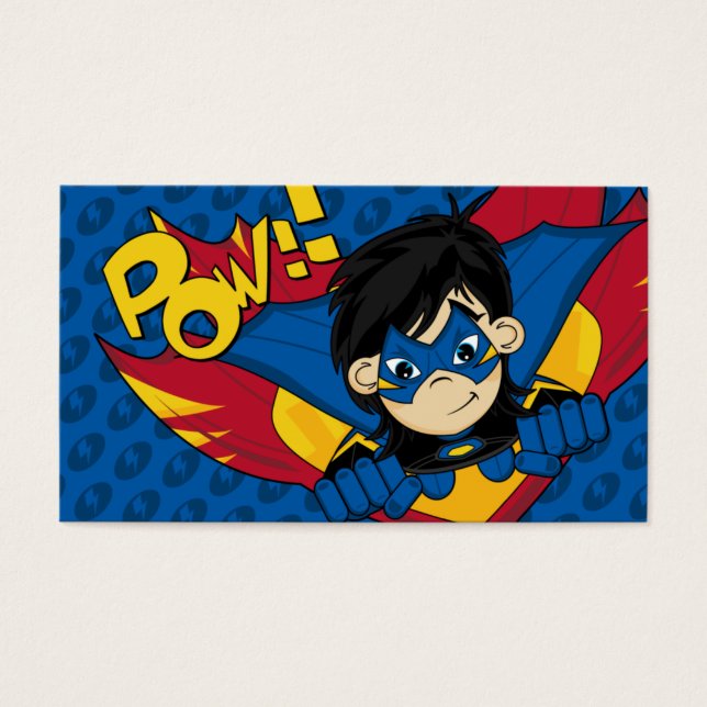Marcador de Superherói Mascarado (Frente)
