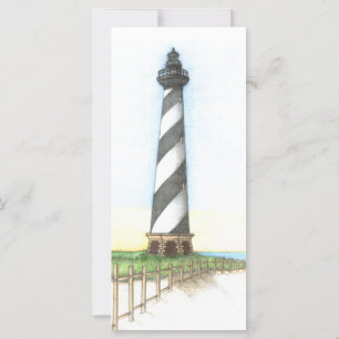 Marcador do farol de Hatteras do cabo