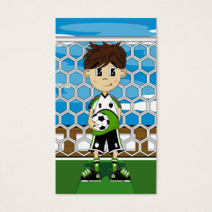 Marcador do menino do futebol