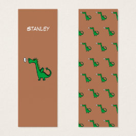 Marcador do monograma do dragão verde para respira