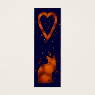 marcador dos amantes do gato