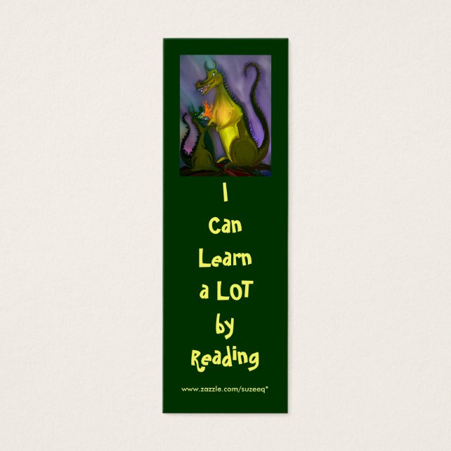 Marcador I Can Learn (Dragão) (Frente)