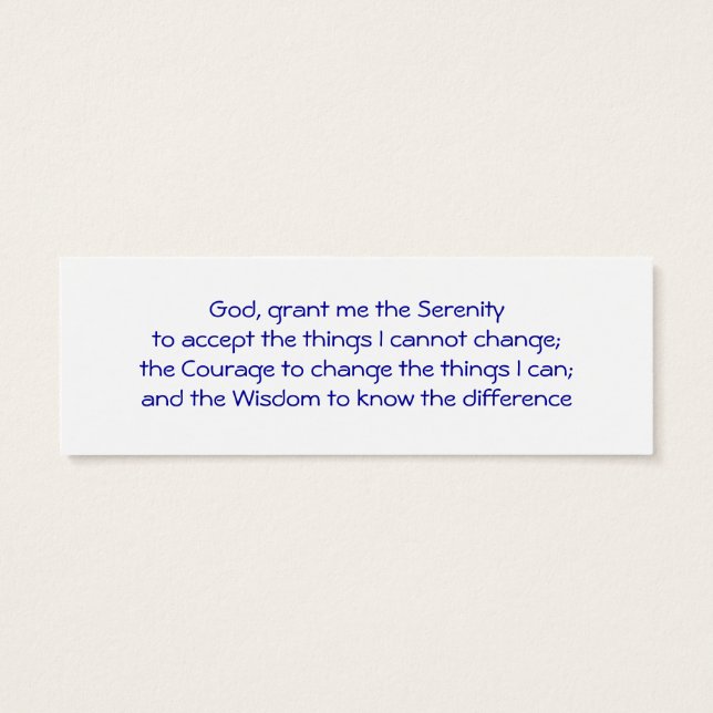 Marcador One Day at a Time Radiance (Verso)