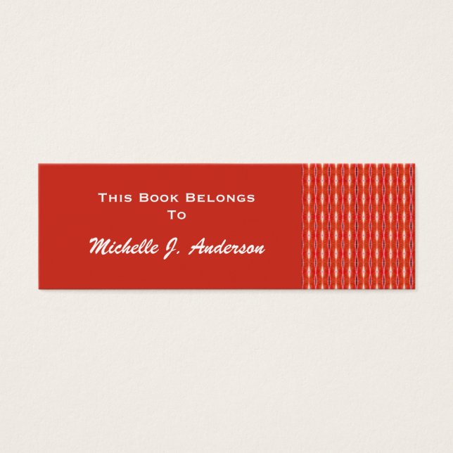 marcador padrão vermelho (Frente)