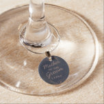 Marcador Para Taças De Vinho Marinho Azul e Rosa Dourada Mãe do Almoço<br><div class="desc">Design de Casamento de Borda Floral de Folha Azul e Rosa marinho Gold com flores desenhadas à mão, Folhas e fundo de aquarela. Um chic e um moderno Procure por um outono ou casamento no inverno, com paleta de cores ousadas: azul Marinho e detalhes de folha falsa ouro rosa. Elementos...</div>
