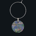 Marcador Para Taças De Vinho Monet Water Lily - Pintura de plataforma<br><div class="desc">Monet Water Lily - Esta pintura clássica de Monet foi pintada por Claude Monet em 1916. Faz parte da sua famosa coleção de lírios aquáticos onde ele pinta em seu jardim em Giverney,  França. Uma pintura de obra-prima.</div>
