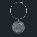 Marcador Para Taças De Vinho Monet Water Lily - Pintura de plataforma<br><div class="desc">Monet Water Lily - Esta pintura clássica de Monet foi pintada por Claude Monet em 1916. Faz parte da sua famosa coleção de lírios aquáticos onde ele pinta em seu jardim em Giverney,  França. Uma pintura de obra-prima.</div>
