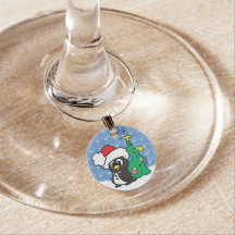 Pinguim do chapéu do papai noel