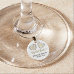 Marcador Para Taças De Vinho Sr. e Sra. Juntos para sempre em Silver e Dourado<br><div class="desc">Charme de vinho. Faz um presente de excelente para um casamento de casais ou uma festa de aniversário. ⭐ Este produto é 100% personalizável. *****Clique no BOTÃO PERSONALIZAR para adicionar, excluir, mover, redimensionar, mudar ao redor, girar, etc... qualquer dos gráficos ou textos ou use as caixas de preenchimento. 99% dos...</div>