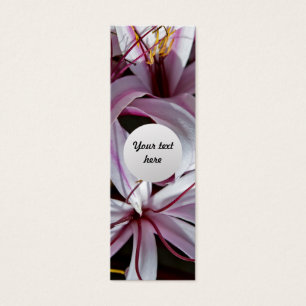 Marcador Personalizado de Lilies