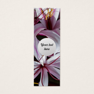 Marcador Personalizado de Lilies