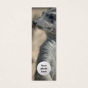 Marcador Personalizado de Meerkat Engraçado