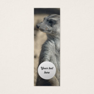 Marcador Personalizado de Meerkat Engraçado