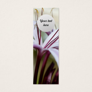 Marcador Personalizado Lily