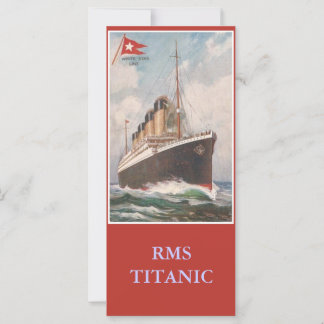 marcador RMS Titanic