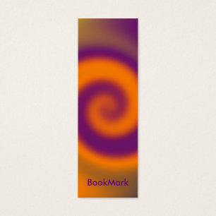 marcador roxo alaranjado do redemoinho