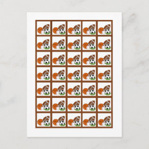 Marcadores de Cartão Bingo Vermelho All-star