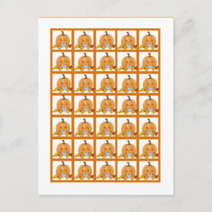 Marcadores de Cartões de Cartazes de outono de out