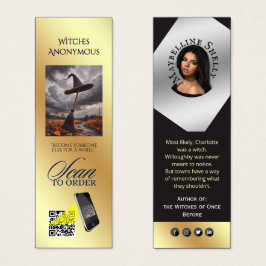 Marcadores de Livro Dourado Rosa Promocionais do A