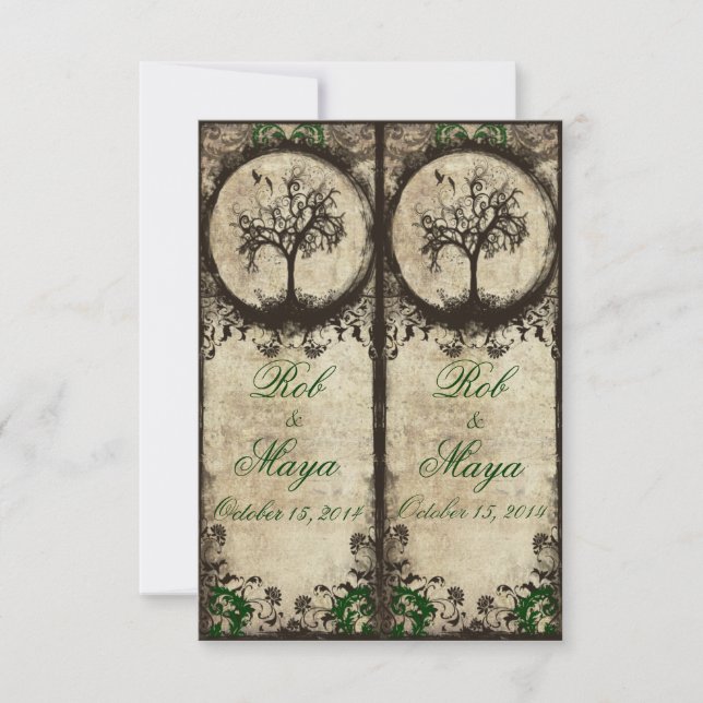 Marcadores de Página Nova Vida Vintage Favor de Ca (Frente)