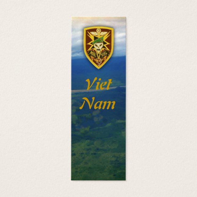 marcadores de patch mac v sog vietnam veteran (Frente)