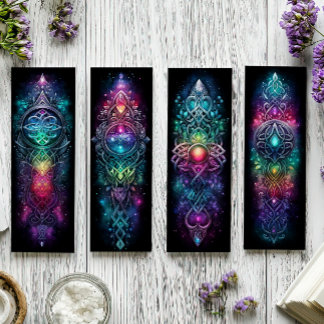 Marcadores Irlandeses, Marcadores de Livro de Vidr