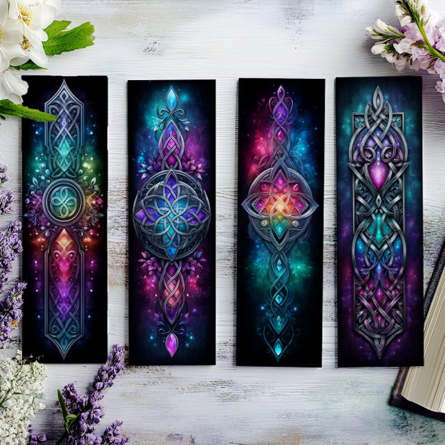 Marcadores irlandeses, marcadores de vidro com man (Criador carregado)