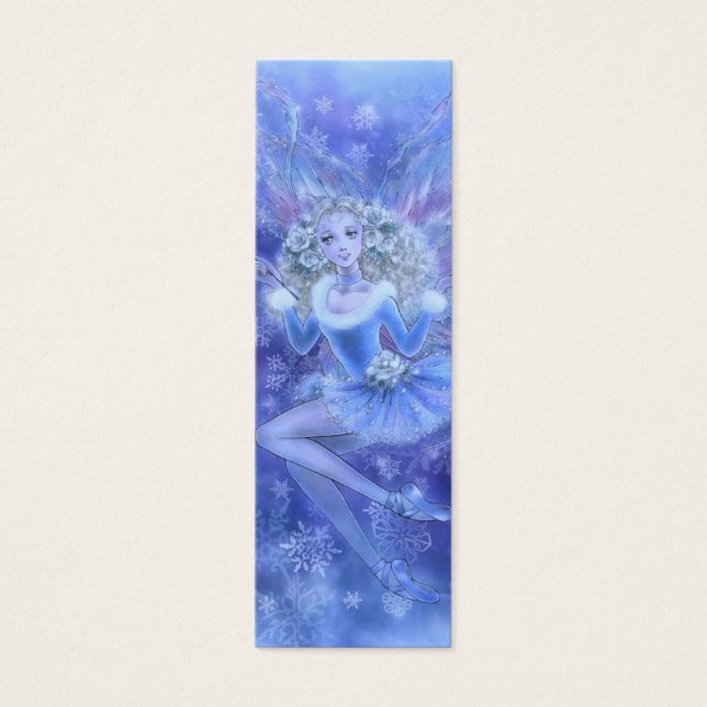 Marcar Fada de Natal Azul (Frente)