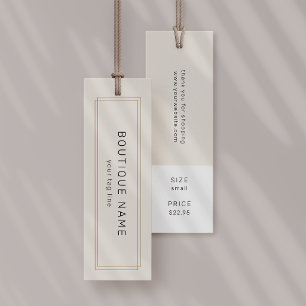 Marcas de Roupas Etiqueta de Preço Avery Chic Dour