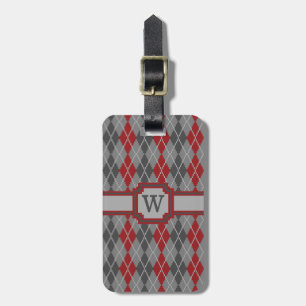 Marcas e Brasas Argyle Etiqueta de Bagagem