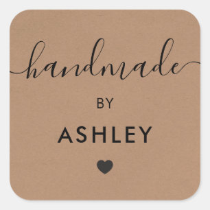 Marcas Feitas à Mão, Etiqueta Personalizada para L