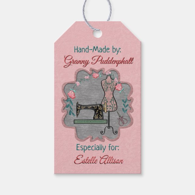 Marceneiros Personalizado Feito à Mão Por Etiqueta (Frente)