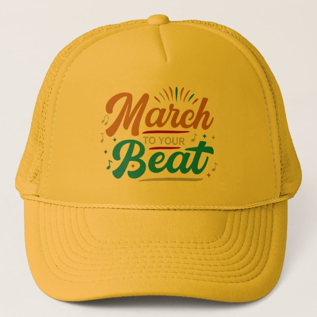 Marche para o seu Boné Beat (Frente)