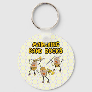 Marching Banda Rocks Chaveiro