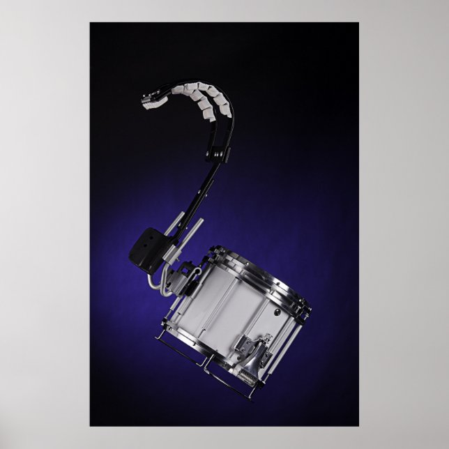 Marching Snare Drum ou Drummer Poster (Frente)