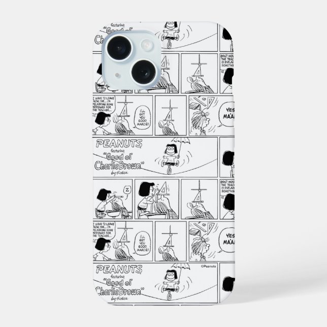 Marcie & Peppermint Patty Na Sala De Aula (Verso)