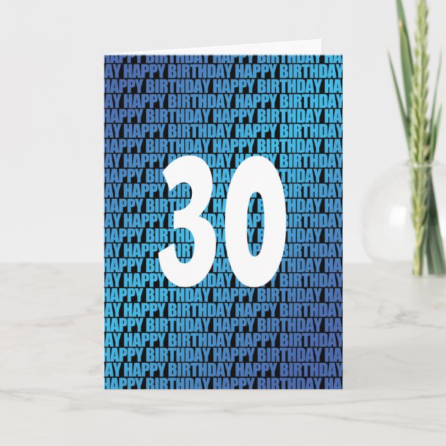 Marco Feliz Aniversário Qualquer Cartão De Idade (Frente)