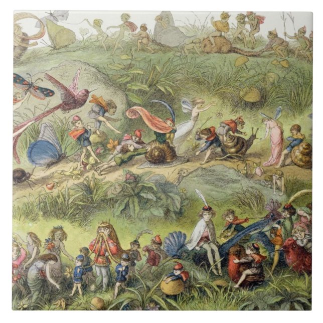 Março triunfal do Duende-Rei, ilustração de (Frente)