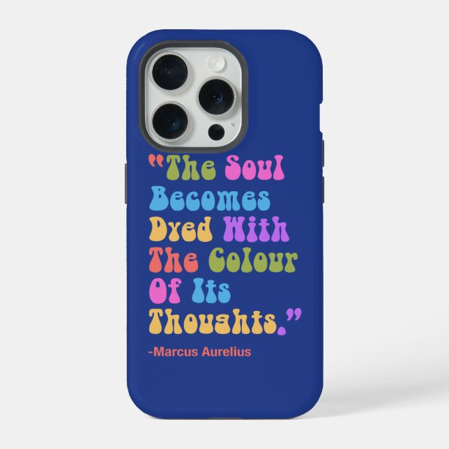 Marcus Aurelius Pensa Cor Nossa Alma (Verso)