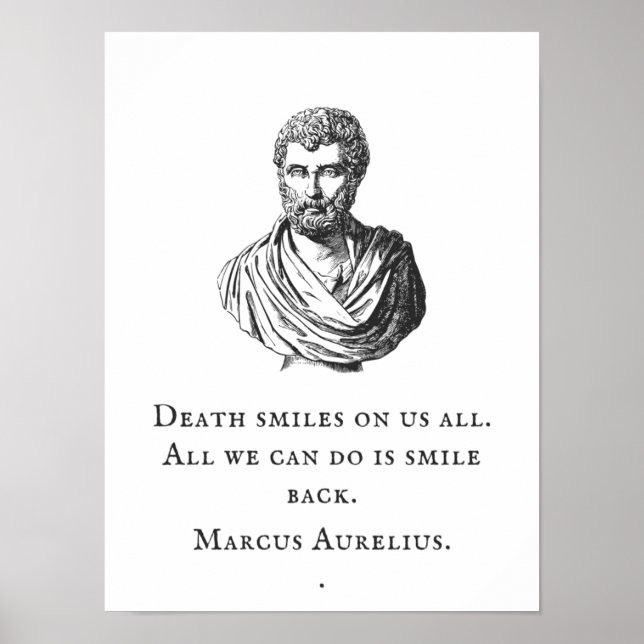 Marcus Aurelius Poster (Frente)