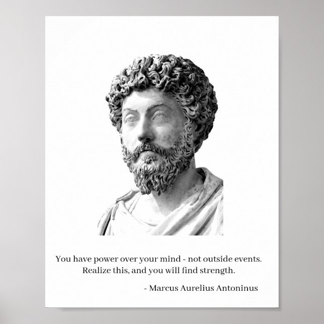 Marcus Aurelius Poster (Frente)