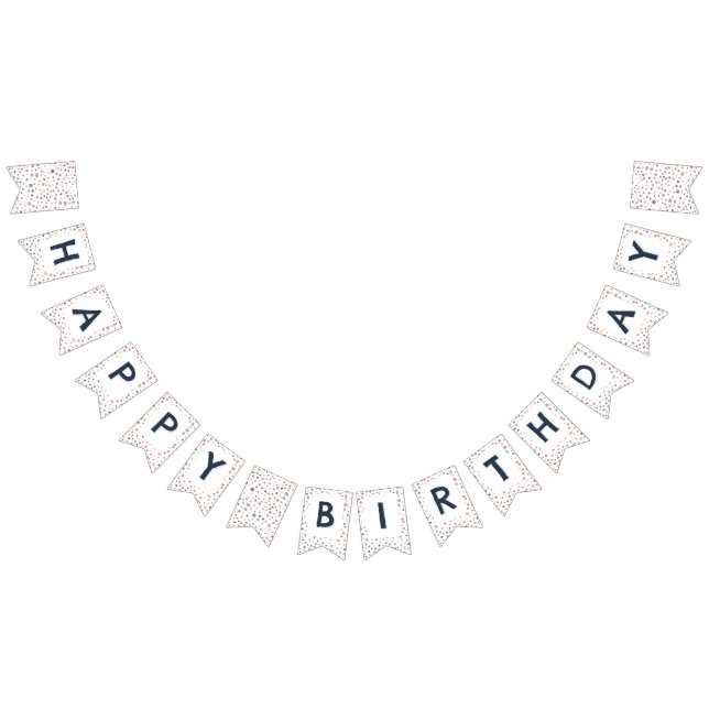 Marcus Confetti - Bandeira de Bunting Pontos de Aq (Todos)