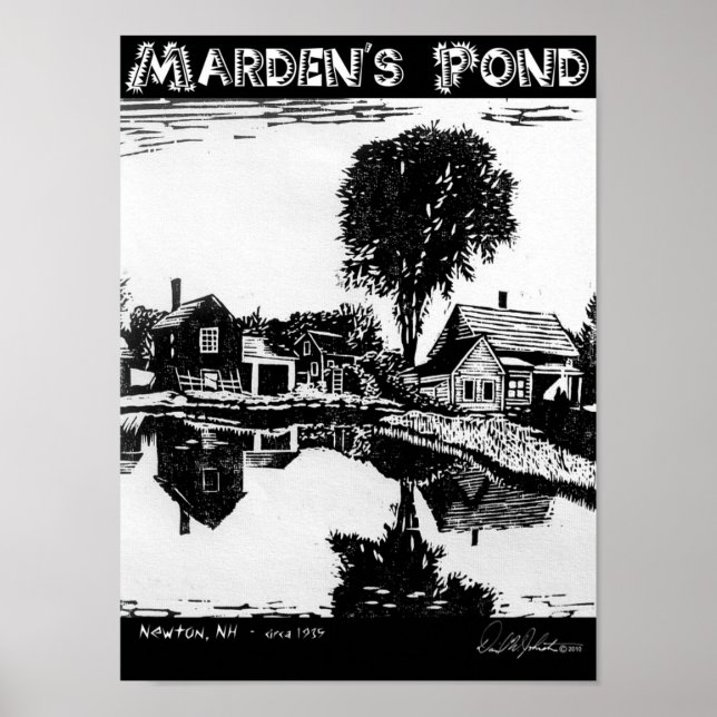 Marden's Pond Poster (Frente)