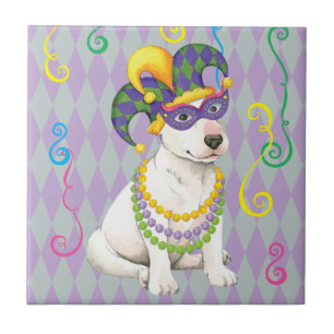 Mardi Gras Bull Terrier