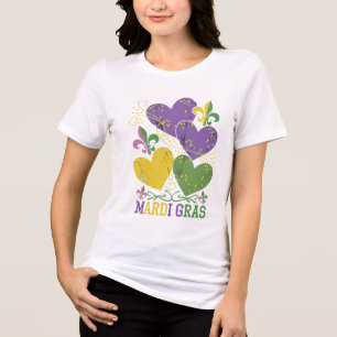 Mardi Gras - Camisa Festiva e Divertida para Celeb