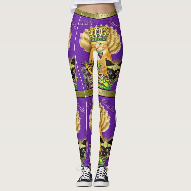 Mardi Gras Claude Leggings (Frente)