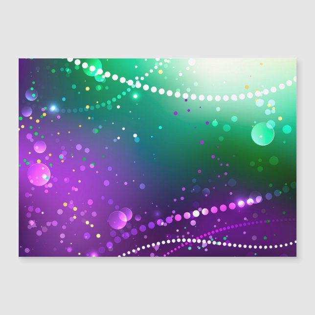 Mardi Gras Festivo Purple Background (Frente)