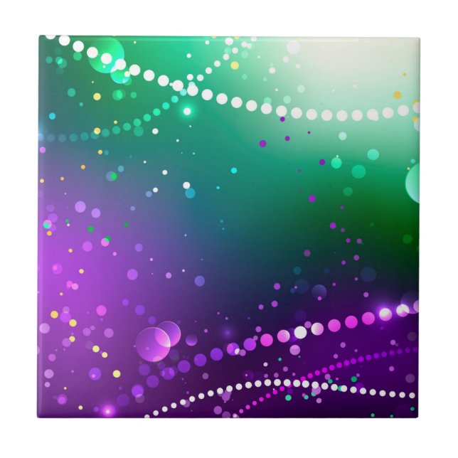 Mardi Gras Festivo Purple Background (Frente)