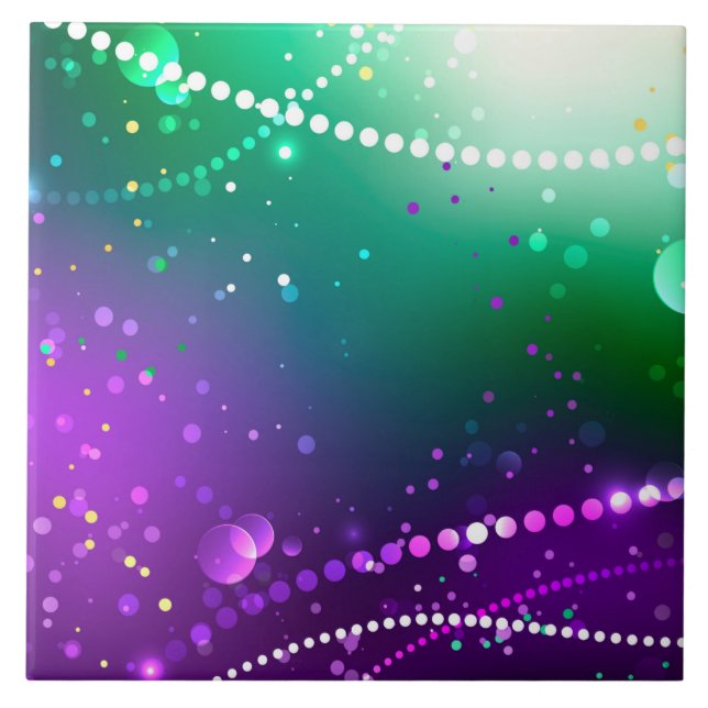 Mardi Gras Festivo Purple Background (Frente)