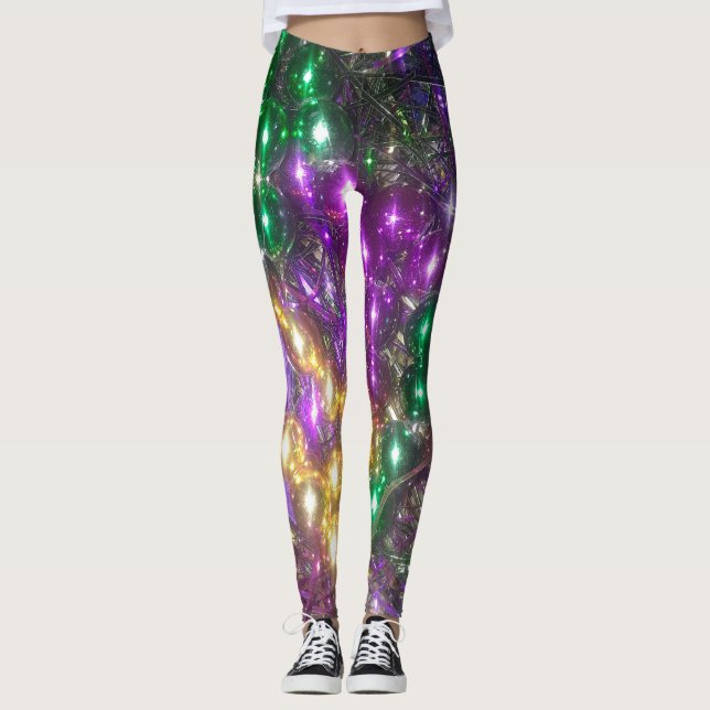 Mardi Gras Leggings (Frente)
